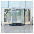 3/4 wings Crystal Automatic/Manual Revolving Door for office building